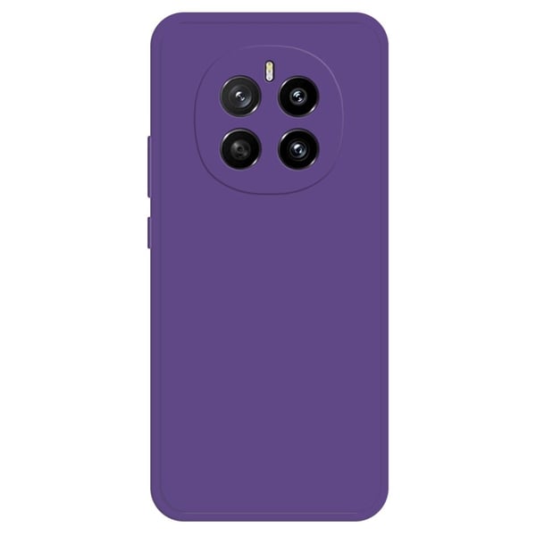 Honor Magic7 5G Joustava asia Suora reuna suojaa puhelimen kansi - Tumma Violetti Honor Magic7 5G Joustava asia Suora reuna suojaa puhelimen kansi - Tumma Violetti