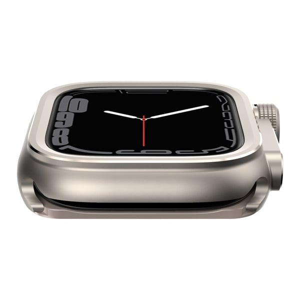 Beskyttelsesveske Apple Watch SE (2023) / SE (2022) / SE / 6 / 5 / 4 44mm Alloy Watch Frame - Titan