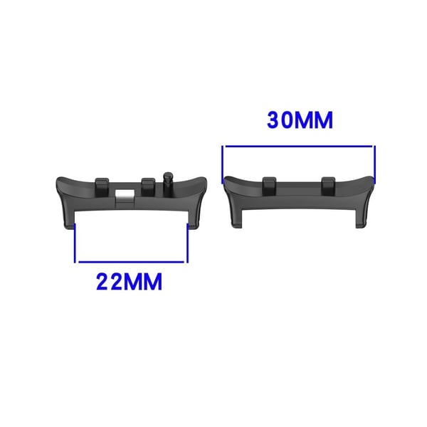 1 par Huawei Watch D2 Watchband Connector Replacement Strap Metal Adapters - Stjernelys