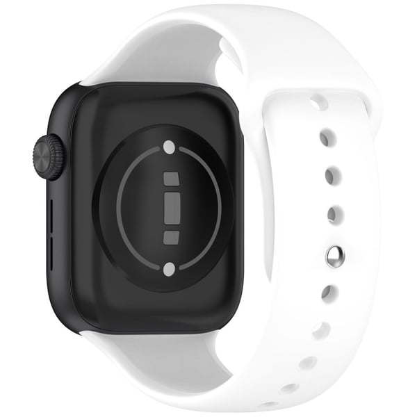 Honor Watch 5 Silikonklokkearmbånd med omvendt spenne - Hvit
