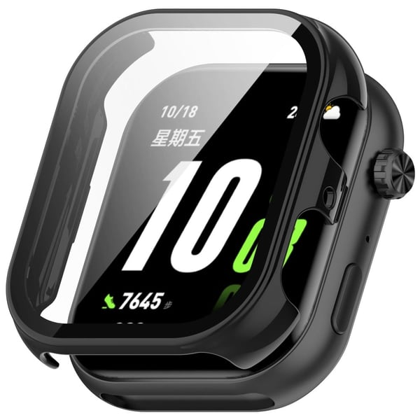 Honor Choice ROSSINI 2i Watch Case Bump Resistant Frame Cover karkaistulla lasilla - Musta