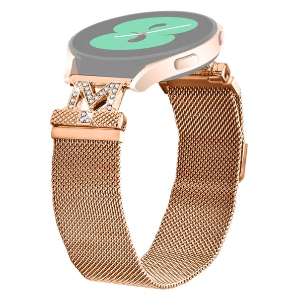 M-Type Milanese Bands Haylou RS4 Plus LS11 metallrem i rustfritt stål - Rose Gull