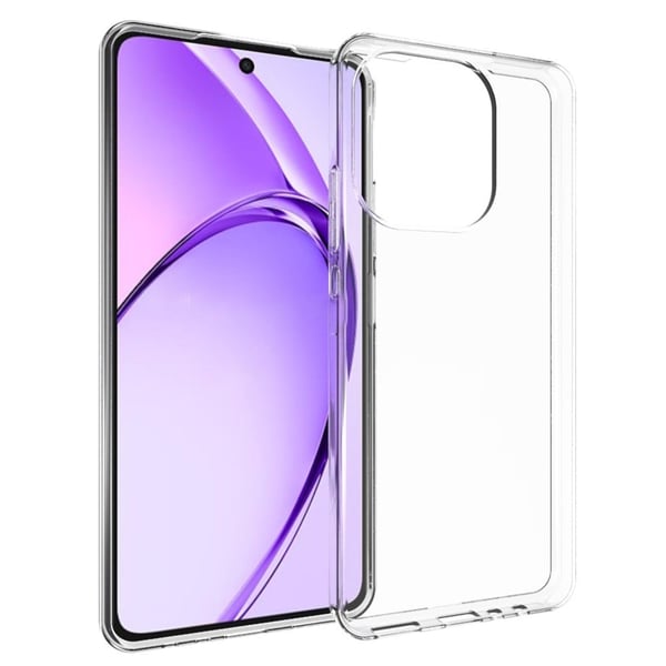 Oppo A5 Pro 5G Clear Phone Case Vannmerkebestandig, fleksibelt bakdeksel