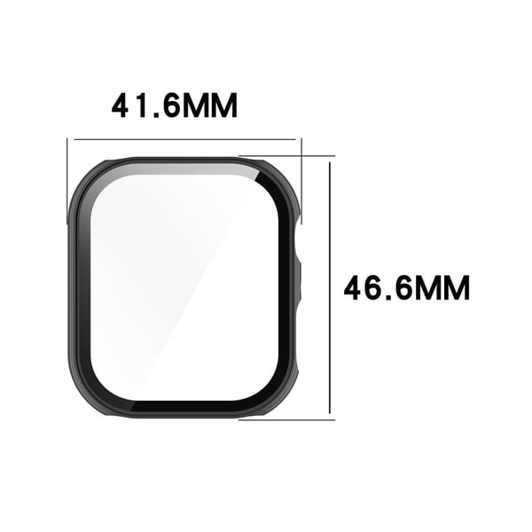 Honor Choice ROSSINI 2i Watch Case Bumpresistent Frame Cover med skærmfilm af hærdet glas - Lyserød