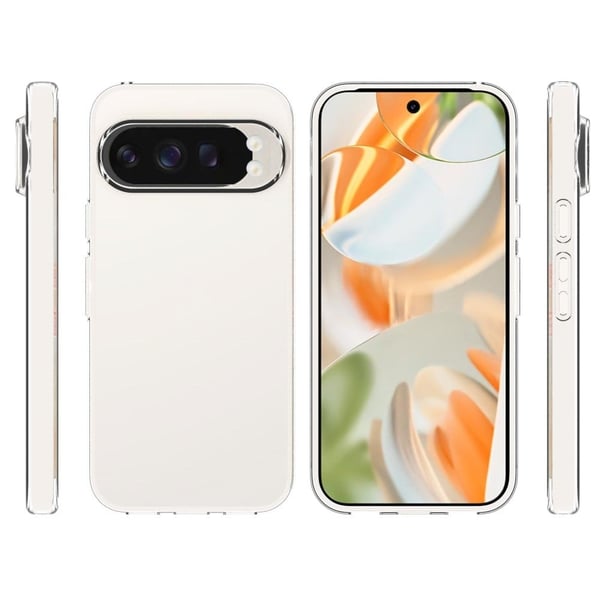 Google Pixel 10 Pro / Pixel 10 Clear Phone Case Vannmerkebestandig, fleksibelt bakdeksel