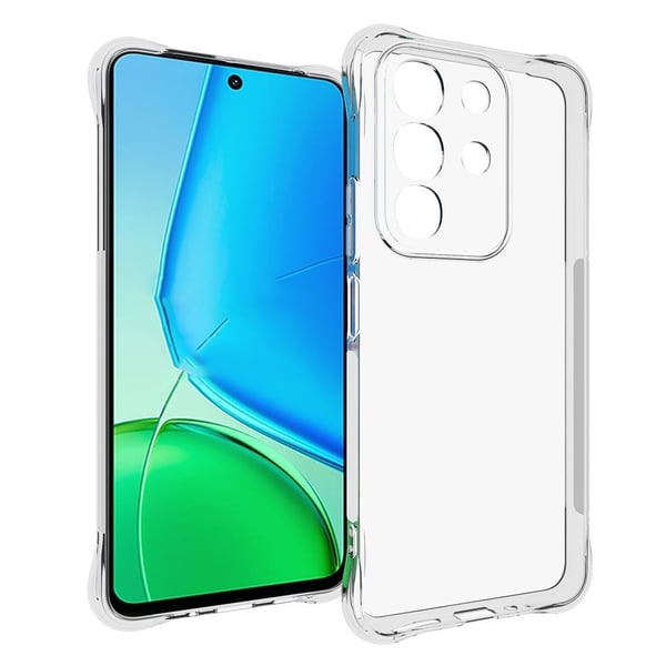 vivo Y29 4G / T4x 5G fleksibelt, sklisikkert, gjennomsiktig mobildeksel