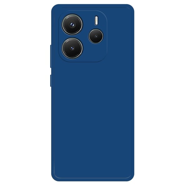 Xiaomi Redmi Note 14 5G Fleksibelt etui Rett kantbeskyttelse Telefondeksel - Safir Xiaomi Redmi Note 14 5G Fleksibelt etui Rett kantbeskyttelse Telefondeksel - Safir