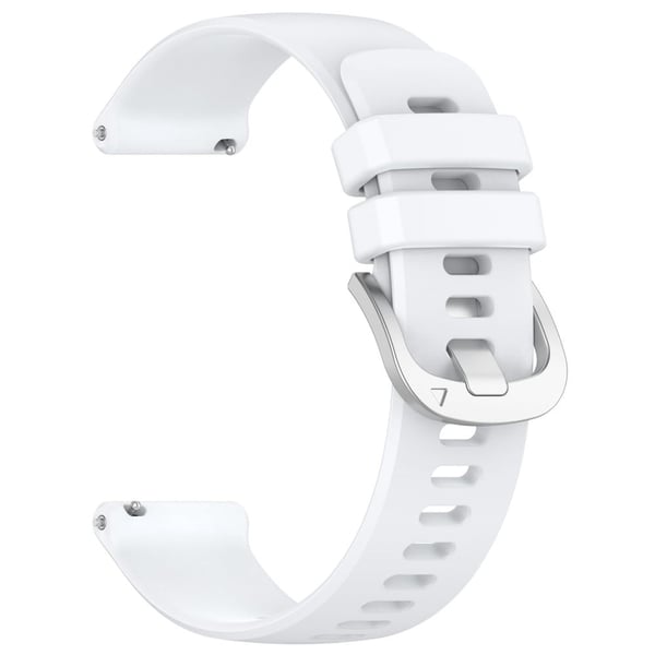 Garmin Approach S50 smartklokkerem 20 mm justerbar sportsrem i silikon - Hvit
