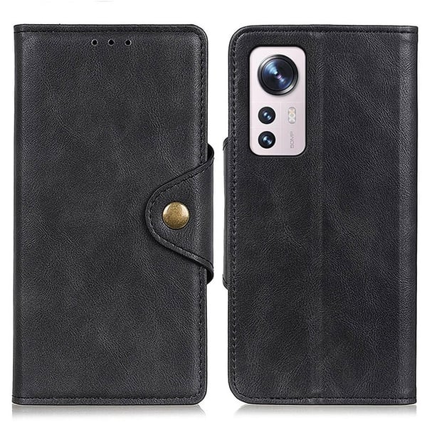 Alpha Xiaomi 12 Pro Flippetui - Svart