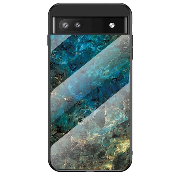 Fantasy Marmor Google Pixel 6a skal - Smaragd Marmor