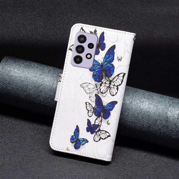 Wonderland Samsung Galaxy A33 5G Flippetui - Sommerfugler