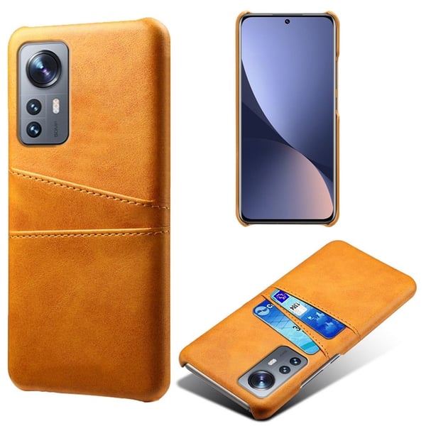 Dual Card Etui Xiaomi 12 Pro - Oransje
