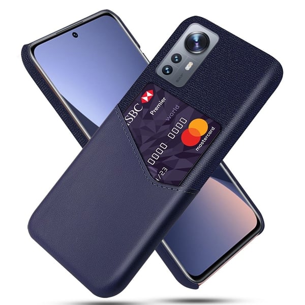 Bofink Xiaomi 12 Pro Kredittkort Deksel - Blå