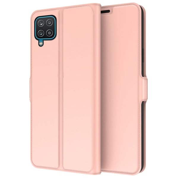 Sileä ja ohut premium-PU-nahkakotelo Samsung Galaxy M53 5G - Ruusukulta