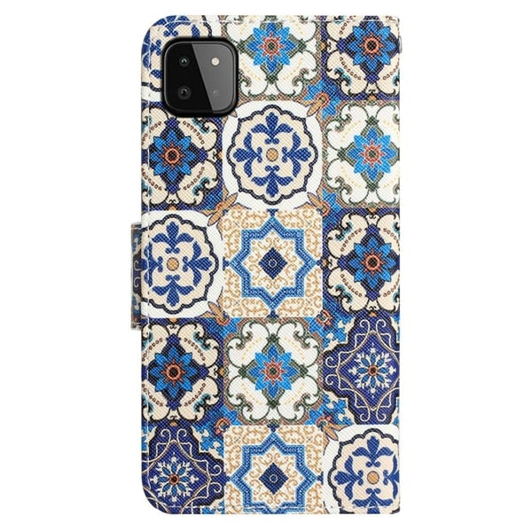 Wonderland Samsung Galaxy A22 5G Flippetui - Retro Totem