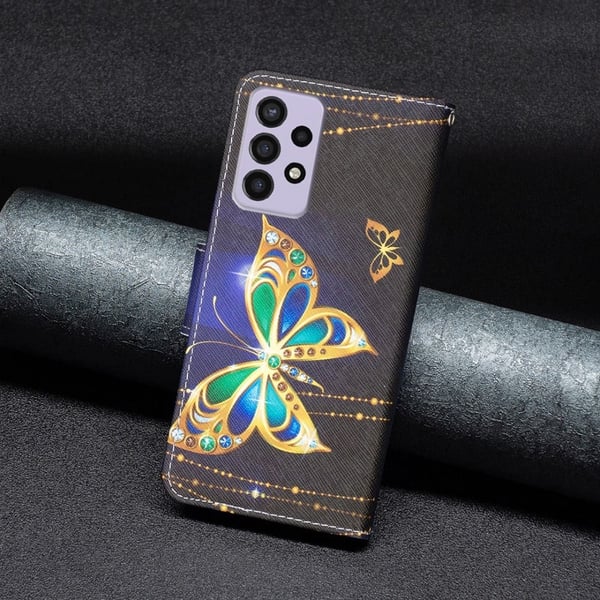 Wonderland Samsung Galaxy A73 Flippetui - Jewelry Sommerfugl