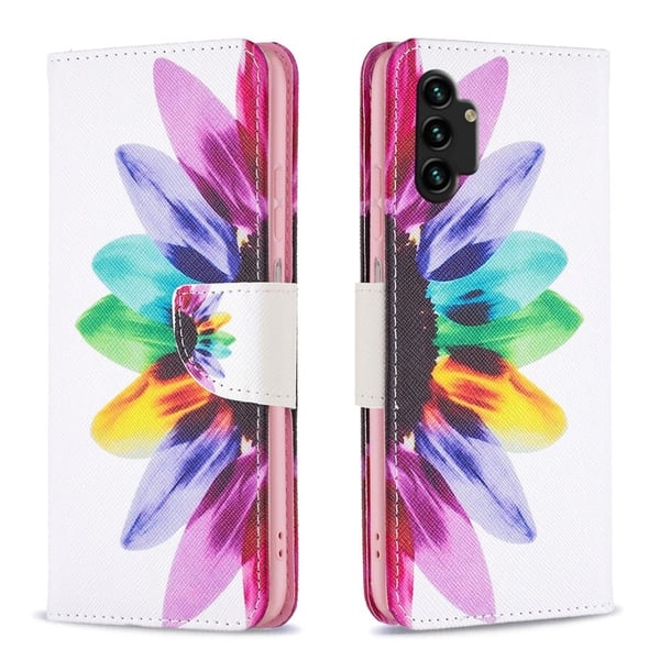 Wonderland Samsung Galaxy A13 4G Flippetui - Solsikke