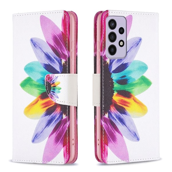 Wonderland Samsung Galaxy A73 Flippetui - Solsikke