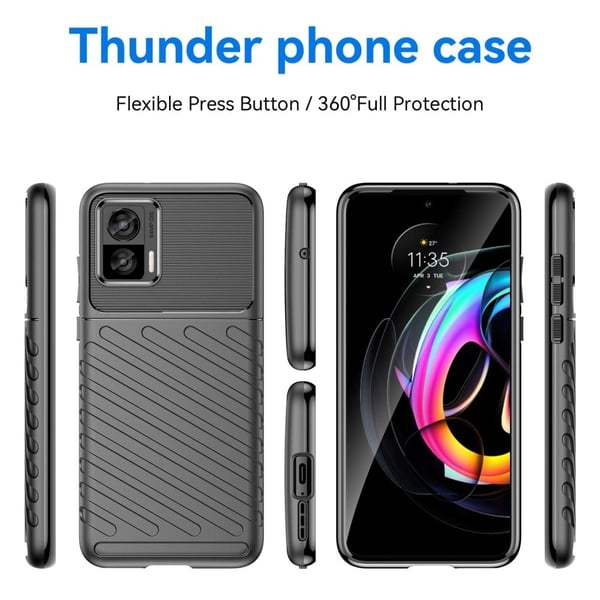 Thunder Motorola Edge 30 Neo skal - Svart