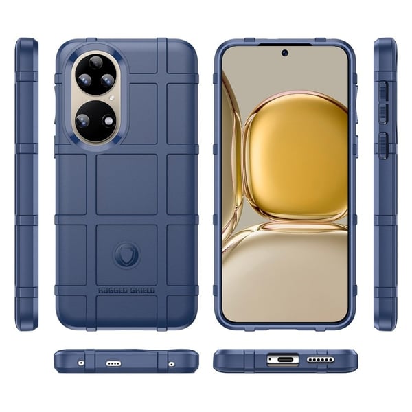 Rugged Shield Etui Huawei P50 Pro - Blå