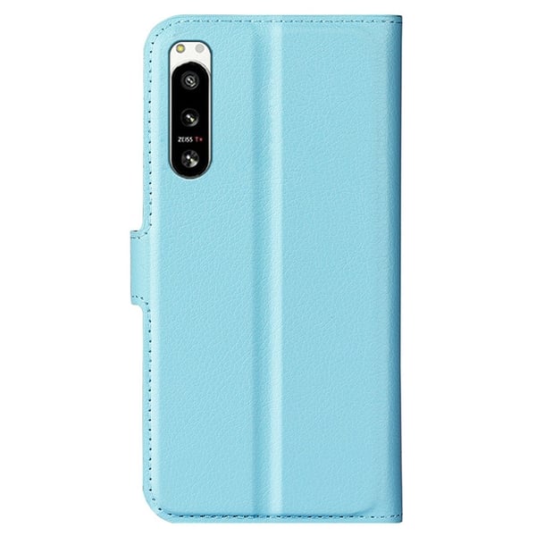 Klassisk Sony Xperia 5 Iv Flip Etui - Blå