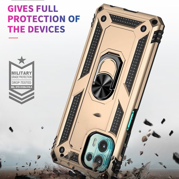 Ring Guard-etui - Motorola Edge 20 Lite - Gull