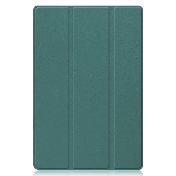Huawei MatePad 11 (2021) trefoldig flip-etui i PU-lær - Grønn