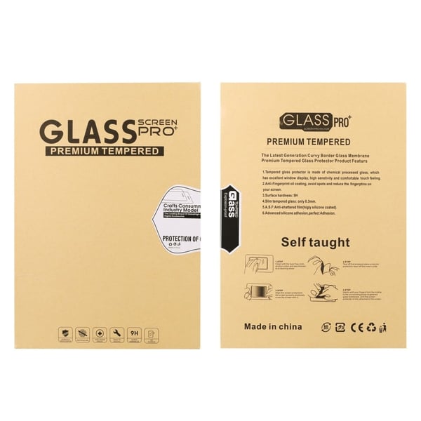 Samsung Galaxy Tab S6 Lite HD skjermbeskytter i herdet glass