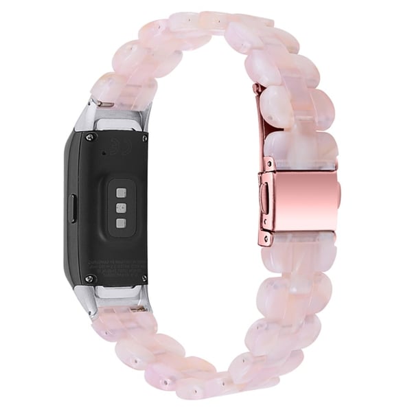 Samsung Galaxy Fit stilfuld urrem i rustfrit stål - Lyserød