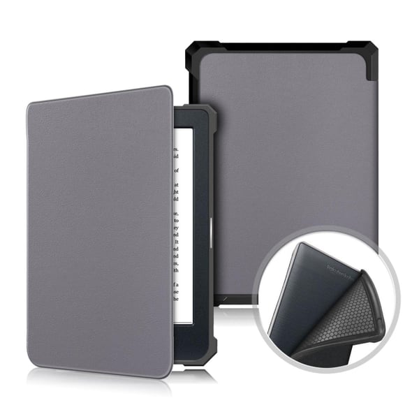 Kobo Nia PU-skinnveske - Grå