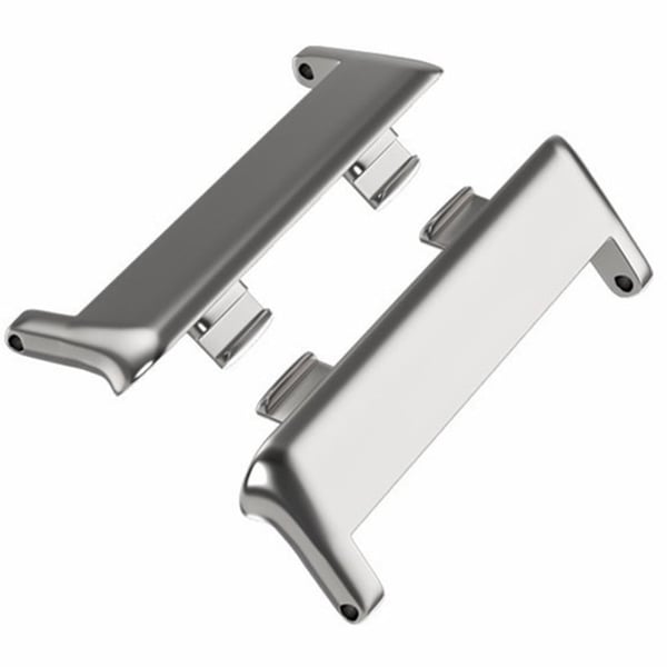 1Pair Oppo Watch 2 (42 mm) klokkeremadapter i rustfritt stål - Sølv