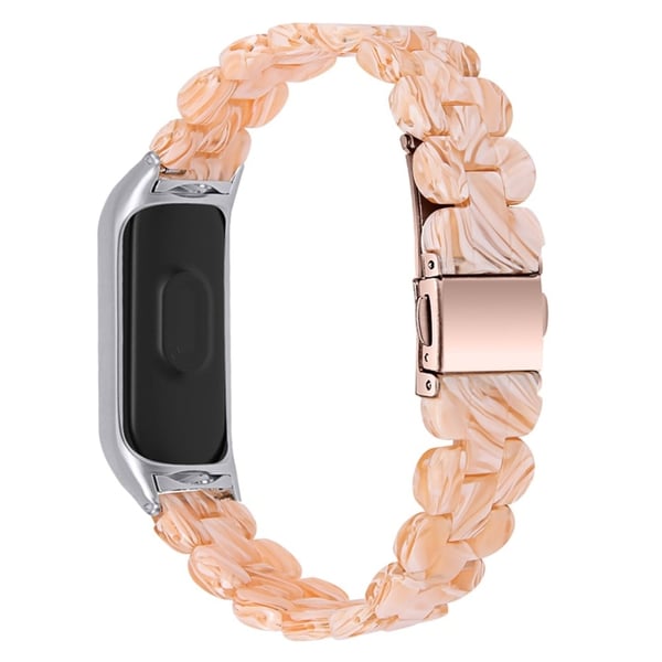 Xiaomi Mi Smart Band 4 / Band 3 harpiks klokkerem - Silke Hvit
