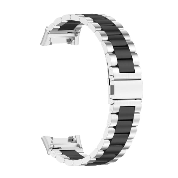 Oppo Watch Free klokkerem i rustfritt stål - Sølv / Svart