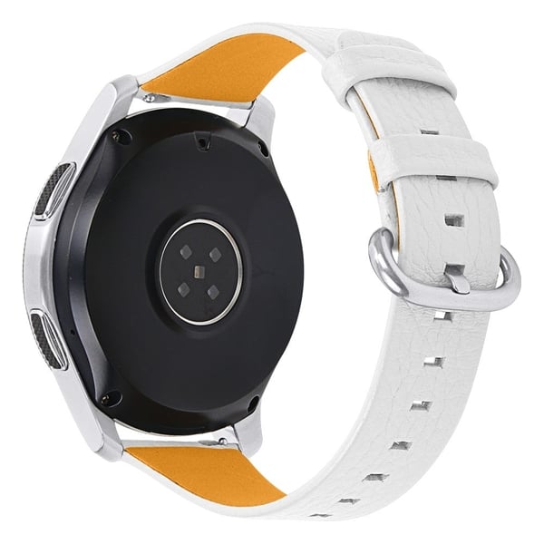 Huawei Watch GT 2e / GT 2 46 mm klokkerem i litchi okseskinn - Hvit