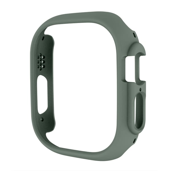 Apple Watch Ultra-deksel med skjermbeskytter i herdet glass - Militærgrønn