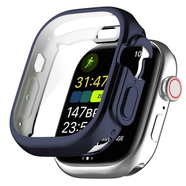 Galvaniseringsdeksel for Apple Watch Ultra - Midnattsblå Galvaniseringsdeksel for Apple Watch Ultra - Midnattsblå