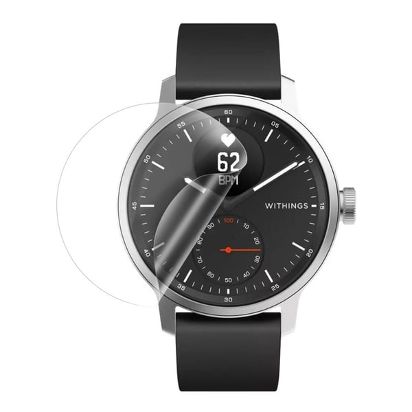 Withings ScanWatch 42 mm ultraklar TPU-skjermbeskytter