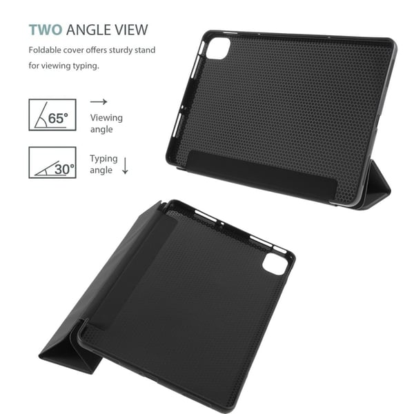 Xiaomi Pad 5 kolminkertainen flip-kotelo - Musta