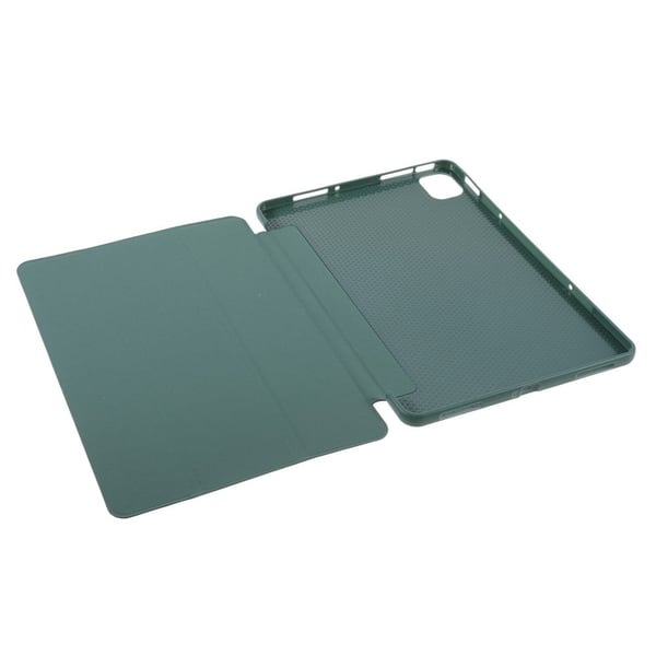 Xiaomi Pad 5 kolminkertainen flip-kotelo - Tummanvihreä