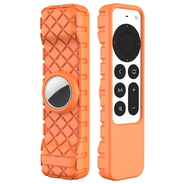 Apple TV 4K (2021) rhombusdesign silikone cover - Orange