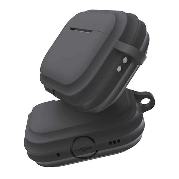 AirPods Pro 2 silikoneetui med krog - Lyselilla
