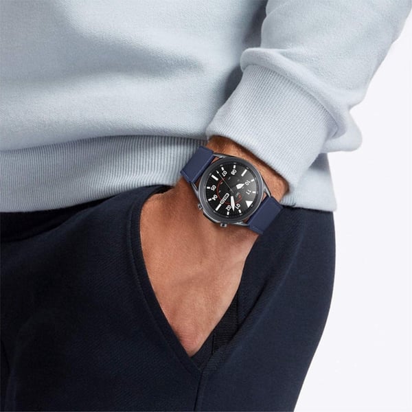 Huawei Watch GT 2e / GT 2 46 mm klokkerem i strukturert okseskinn - Kaffe