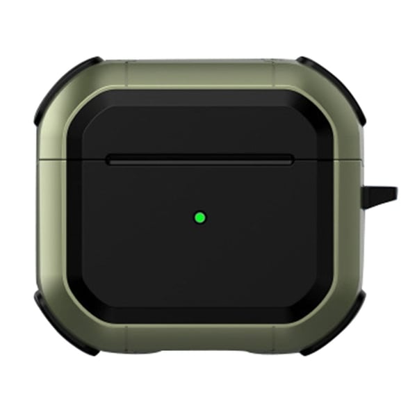 AirPods Pro 2 kaksivärinen suojakotelo soljella - Armeijan Vihreä