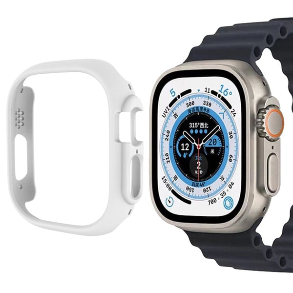 Apple Watch Ultra beskyttelsesdeksel - Hvit