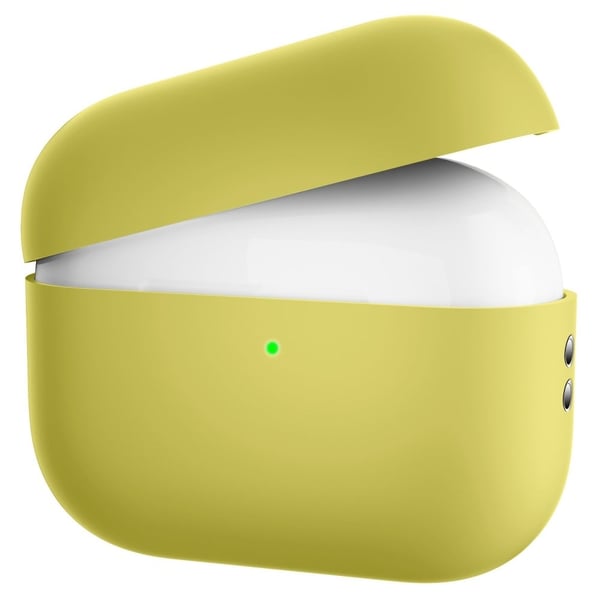 AirPods Pro 2 saranaton silikonikotelo - Keltainen