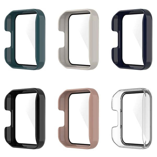 Xiaomi Redmi Watch 2 Lite beskyttelsesdeksel med skjermbeskytter i herdet glass - Svart