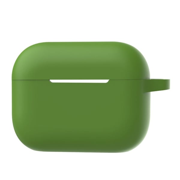 AirPods Pro 2 silikonikotelo rengassoljella - Vihreä