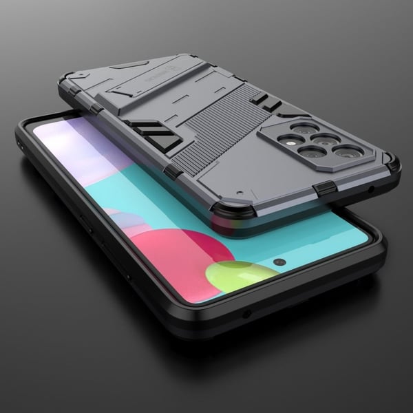 Støtsikkert hybriddeksel for Samsung Galaxy A52 5G / Samsung Galaxy A52s 5G - Mørkeblå
