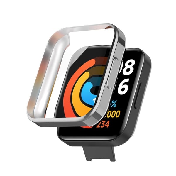 Xiaomi Redmi Watch 2 enkelt TPU-deksel - Sølv