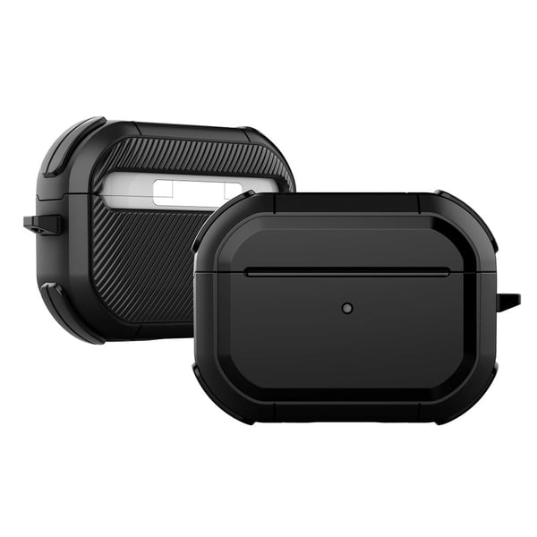 AirPods Pro 2 liknande fodral med ring - Helsvart AirPods Pro 2 liknande fodral med ring - Helsvart